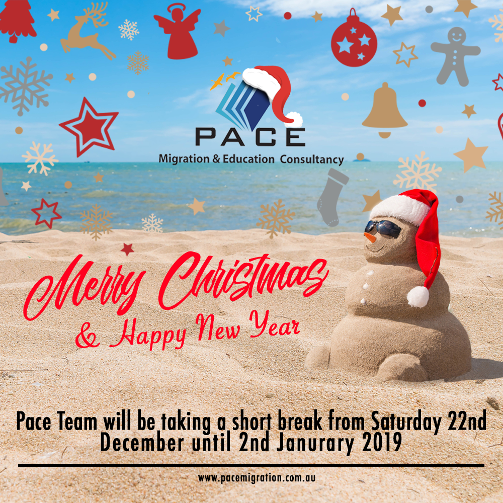 Merry Christmas from Best Migration Agent Sydney - Pace Migration & Education Consultancy 