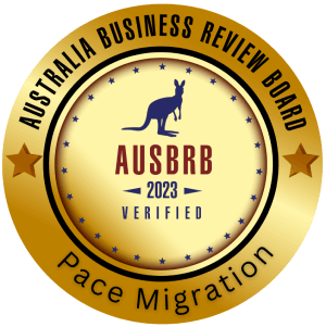 Pace Migration AUSBRB Badge
